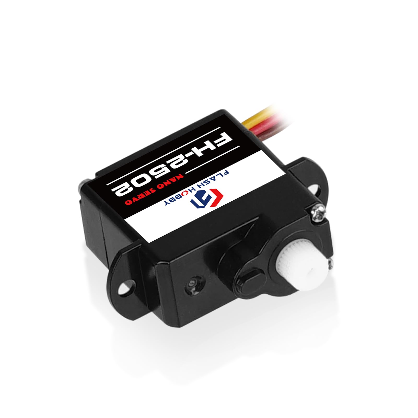 FLASH HOBBY 2PCS Micro Servo FH2502 - 2G Plastic Gear Servo For RC Helicopters, Cars, Robots