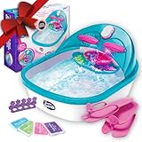 Shimmer ‘n Sparkle 6-in-1 Real Massaging Foot Spa for Kids