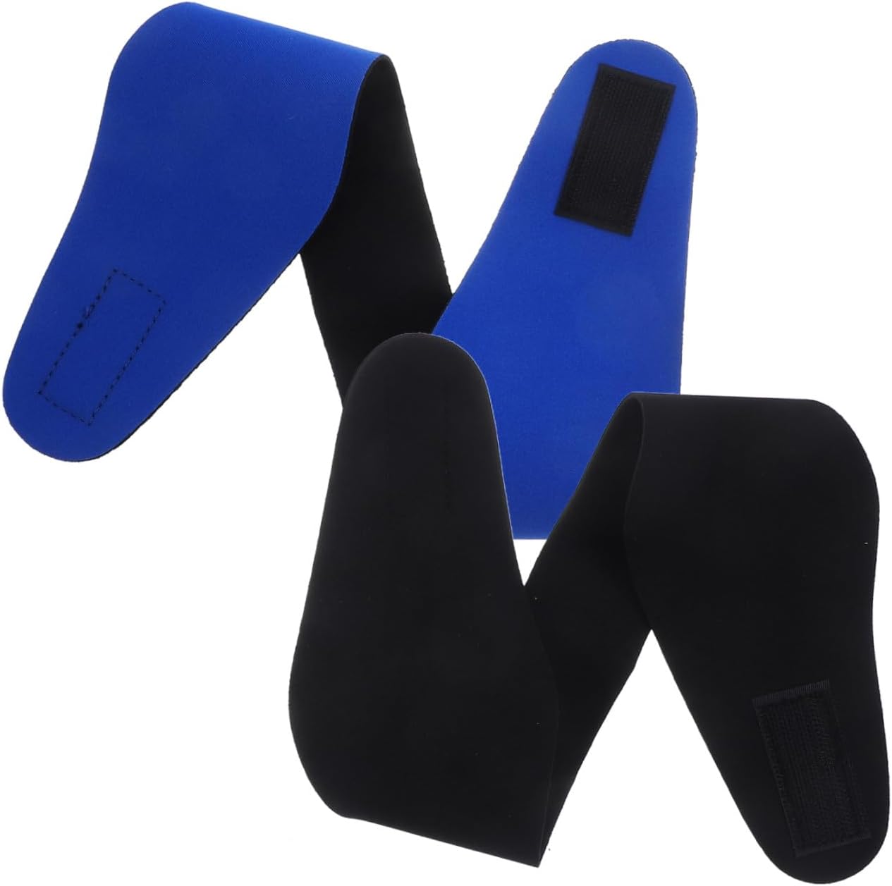 Milisten 2pcs Adjustable Waterproof Swimming Headband for Kids and Adults Medium Size Ear Protection Hair Band for Bathing and Diving (Dark Blue)