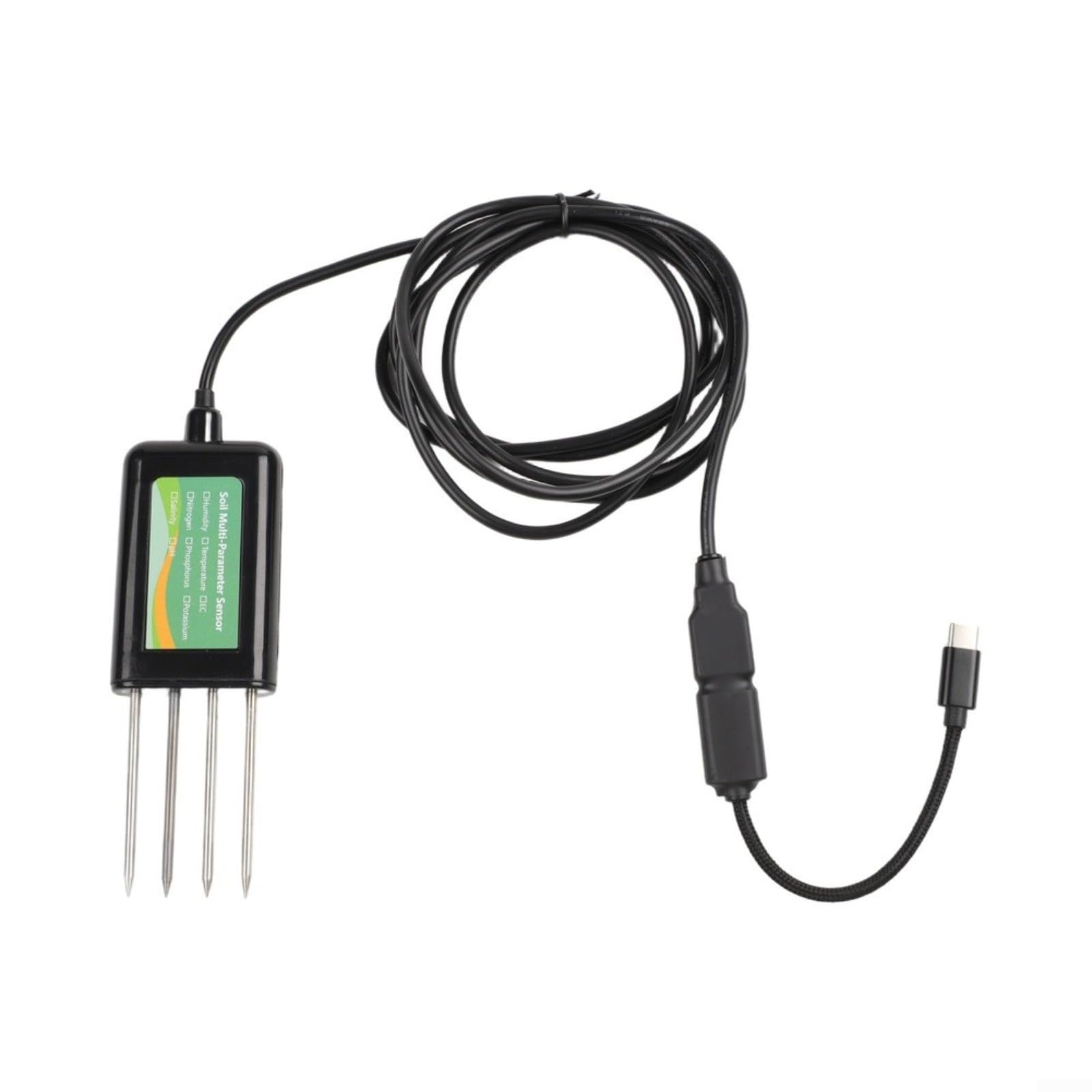 Sensore USB per Android/Hongmeng, IP68 Umidità/pH/EC/NPK