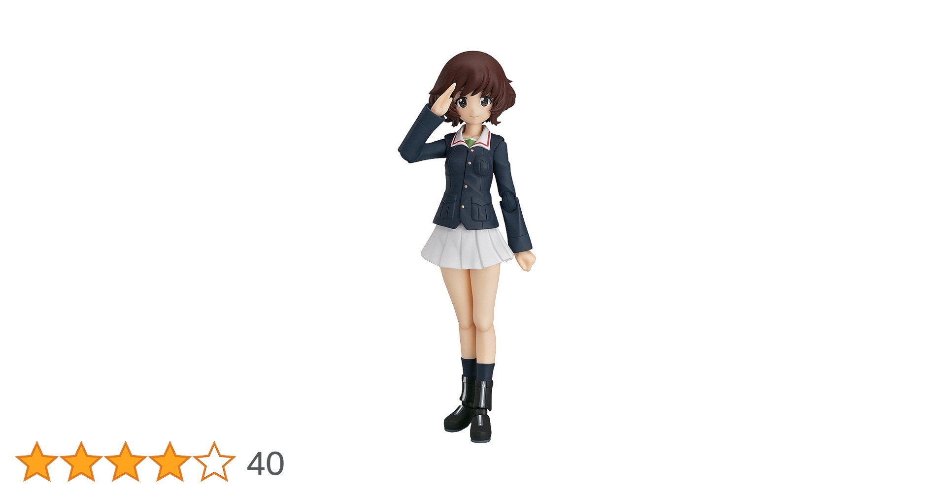 Amazon.co.jp: figma ガールズ&パンツァー 秋山優花里 (ノン