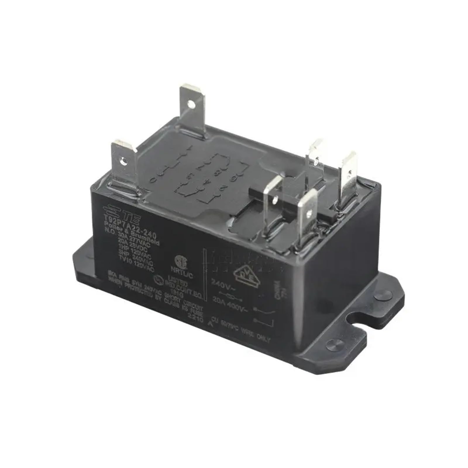 CCCAZ1 T92S7A22 Leistungsrelais 30A 277VAC – 6 Pins, Wählbar 120V, 24V Oder 240V