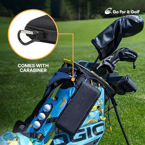 Estojo de luva de golfe com suporte de luva de golfe de plástico para manter a forma da luva e perma