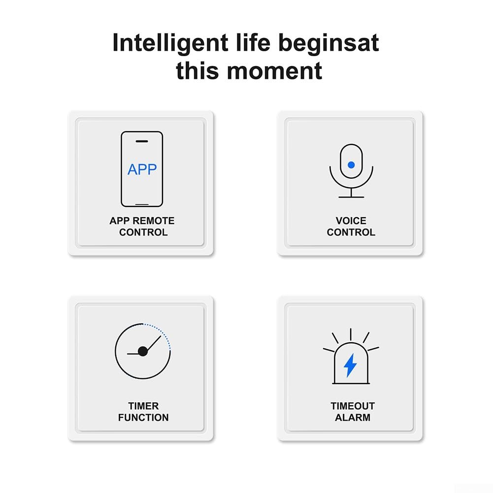 Tuya Smart WiFi Garage Door Controller Timing Interruttore intelligente On-Off App Telecomando controllo accessi