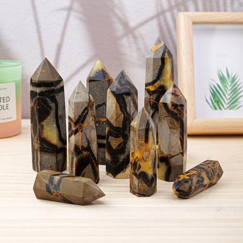 Pierre précieuse naturelle d'exception en prisme hexagonal pour collection - 4
