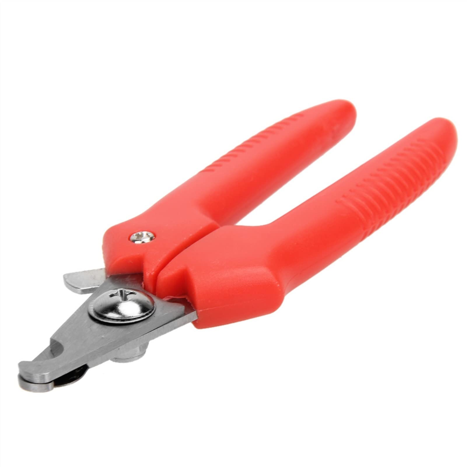 Haustier-Nagelschere, Haustier-Nagelschneider, Haustier-Hunde-Zehenpflege, Nagelpflege, roter Trimmer-Clipper-Pflegewerkzeug