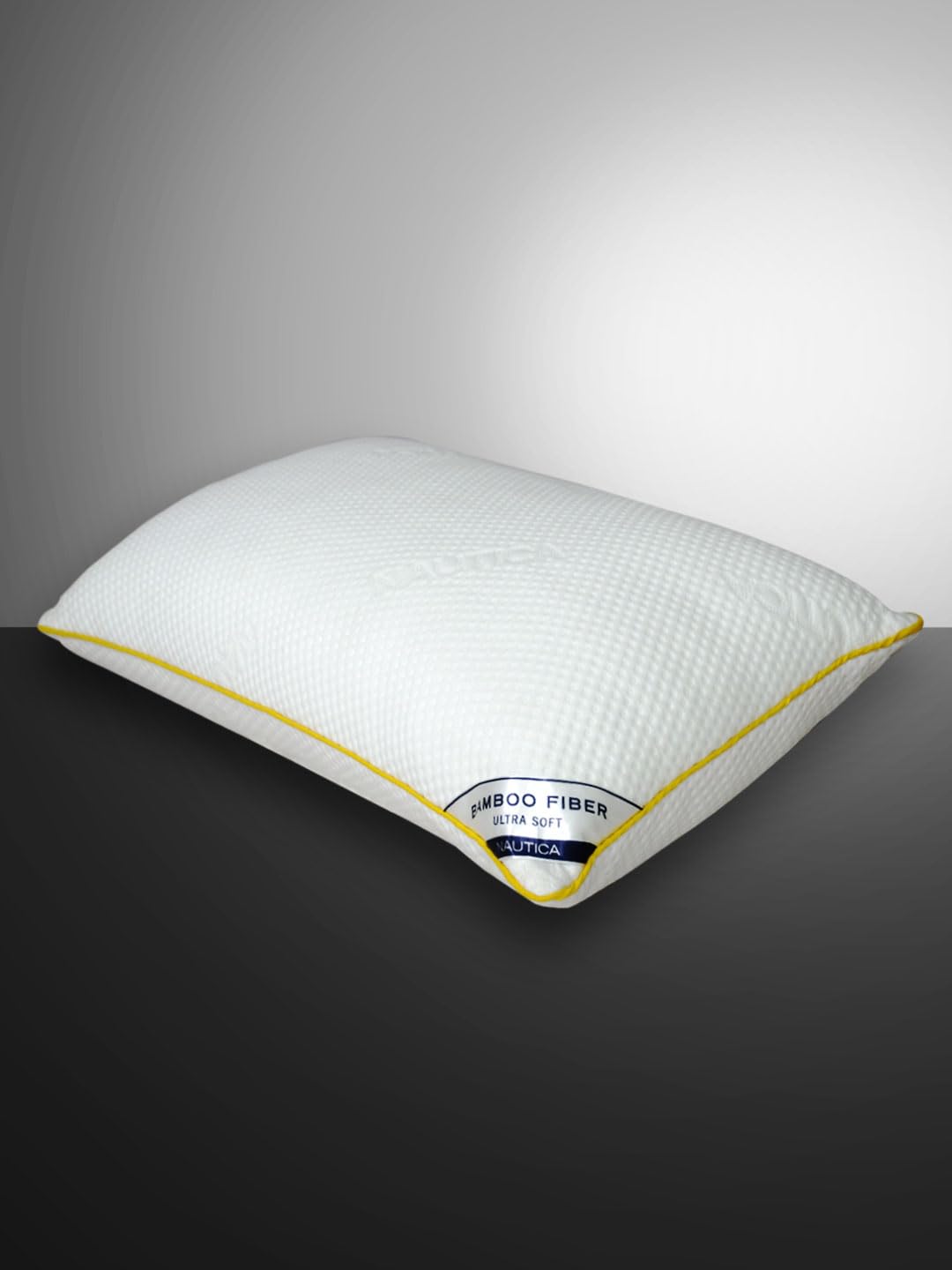 Nautica Bamboo Fiber Filling Anti Microbial Pillow 1pc 19 X