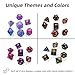 4pcs DND Dice Set (28 Pieces) and 3D Printed Egg,Fidget Toys,Surprise Egg and Polyhedral Dice Set with Gift Box,Playing Game with Dragon Eggs for RPG DND MTG