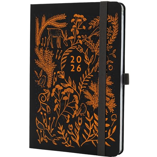 Boxclever Press Everyday 2026 Diary A5 Week to View runs Jan - Dec26. Luxury Diary 2026 & Notebook In One! Stunning A5 2026 week to view