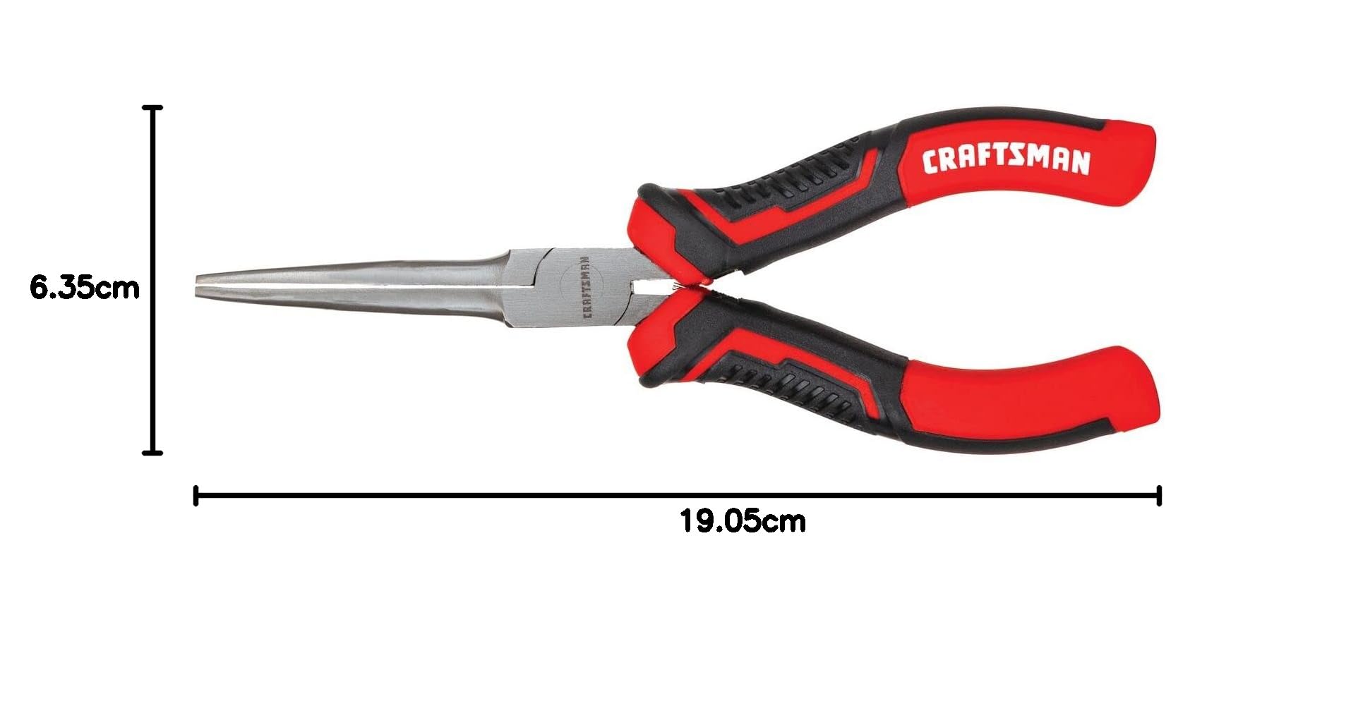 CRAFTSMAN 5-Inch Mini Long Nose Pliers with Comfort Grips