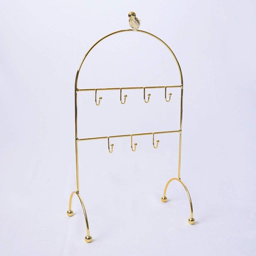 Tabletop Iron Jewelry Jewelry Earring Hanger Necklace Ring Earring Earring Shelf Display Shelf Porch Key Rack