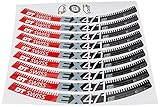 Farbe: Mehrfarbig Ecoshirt HS-HZL2-DLD9 Aufkleber Stickers Felge Rim DT Swiss Ex471 Bike 26\