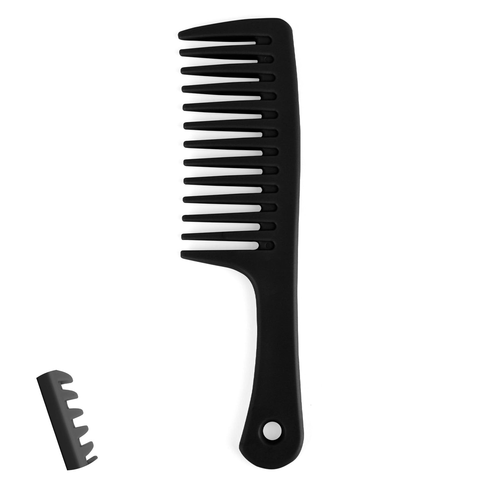 Peine de dientes anchos, peine de dientes anchos para rizos, peine para desenredar, peine para cabello rizado, peine de dientes anchos para cabello húmedo, peine de dientes anchos, peine ancho, peines