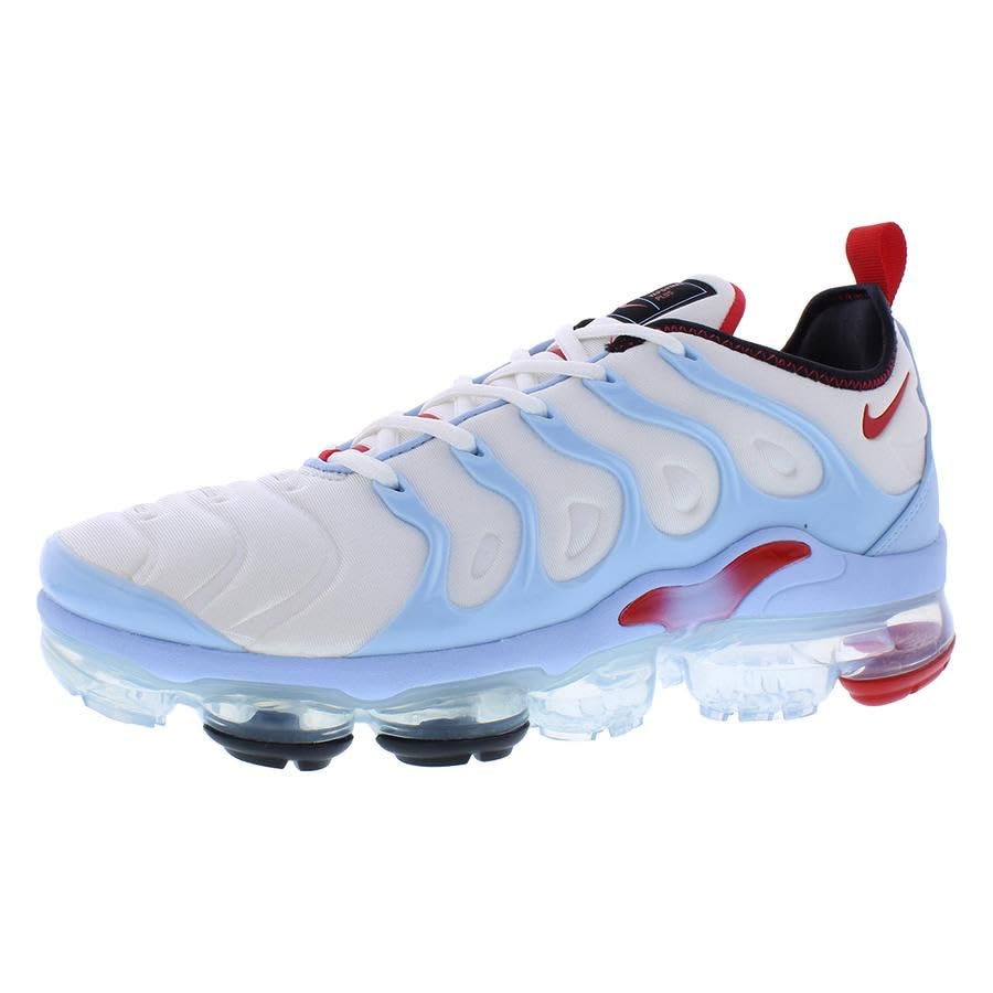 Image of Air VaporMax Plus Chicago Mens Running Shoes (White /Black /Psychic Blue /University Red)