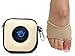 Spinner Skins Neoprene Dance Half Soles and Pouch-Nude with Rhinestones-M