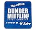 The Office Dunder Mifflin Logo Paper Coasters for Drinks Absorbent, Set of 6 | Tabletop Protection for Home Kitchen, Dining Table | Coffee Table Decor, Barware Accessories