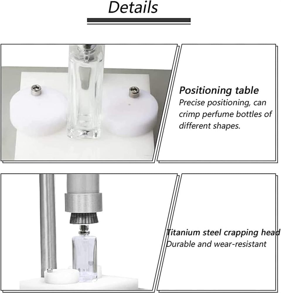 Pulvérisateur manuel pour flacon de parfum - 13 mm/15 mm/18 mm/20 mm