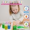 16.5 Lb (12 Pack) Colored Sand for Crafts, 22 oz Each,12 Sand Art Colors Non-Toxic Craft Sand Colored with Storage Container, Non Toxic Spring Summer Teachers Classroom Supplies Tool Sands for Kids #3