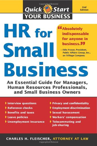 HR for Small Business: An Essential Guide for Managers, Human Res...