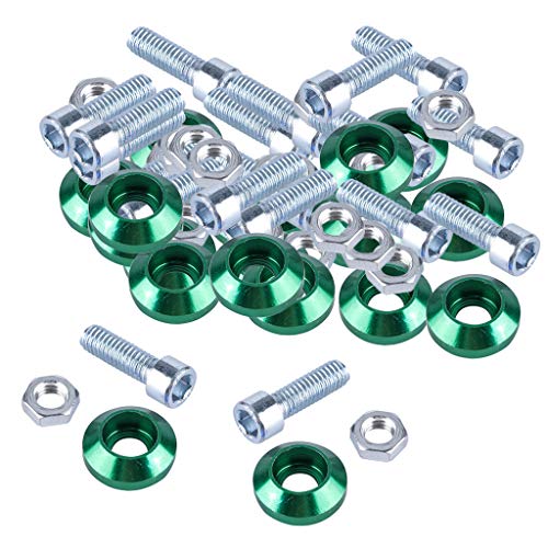 Juego tornillos anticorrosión de aluminio para solucionar la fijación del parachoques
