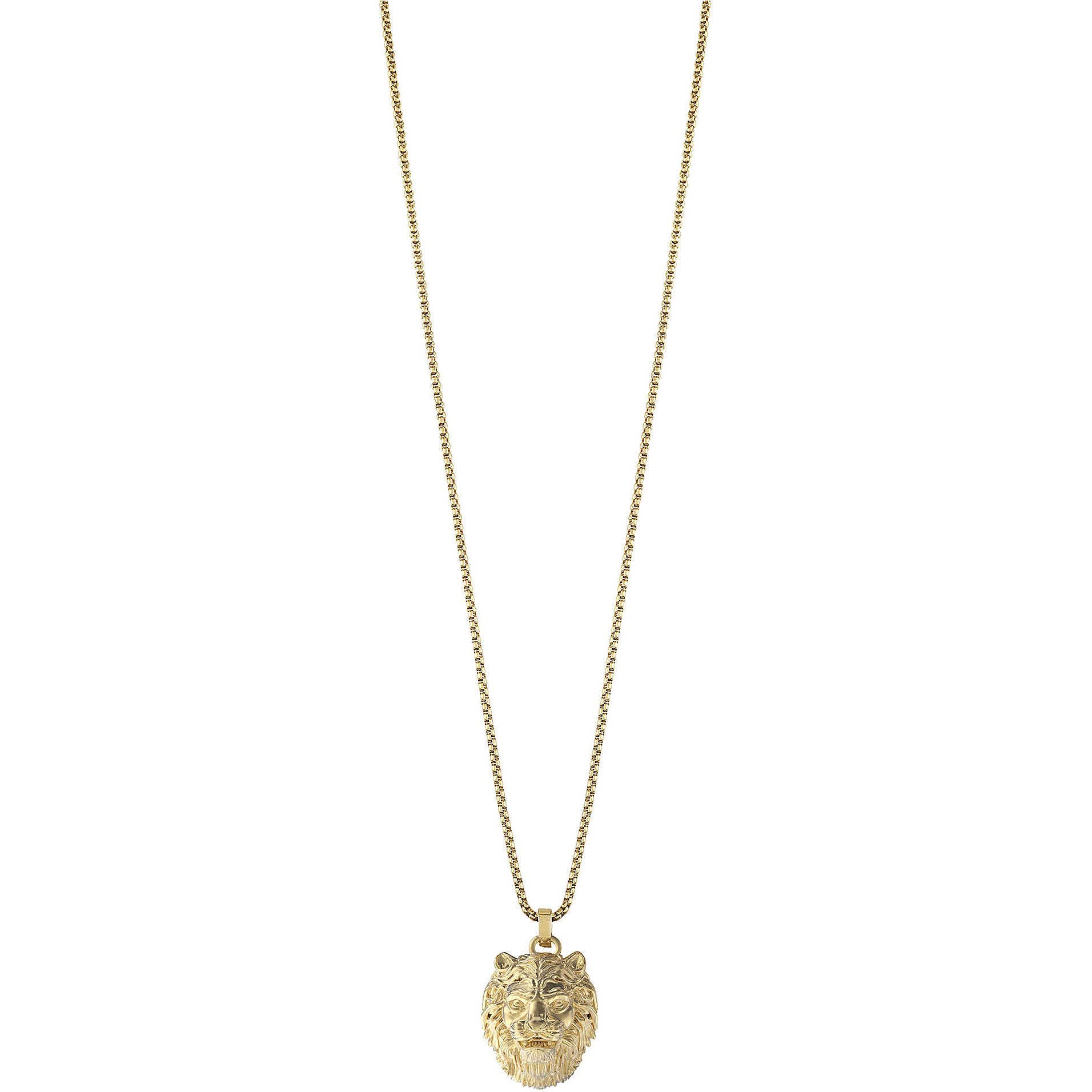 GUESS Lion King Necklace JUMN01387JWYGT-U Brand, one Size, Non-Precious Metal, No Gemstone