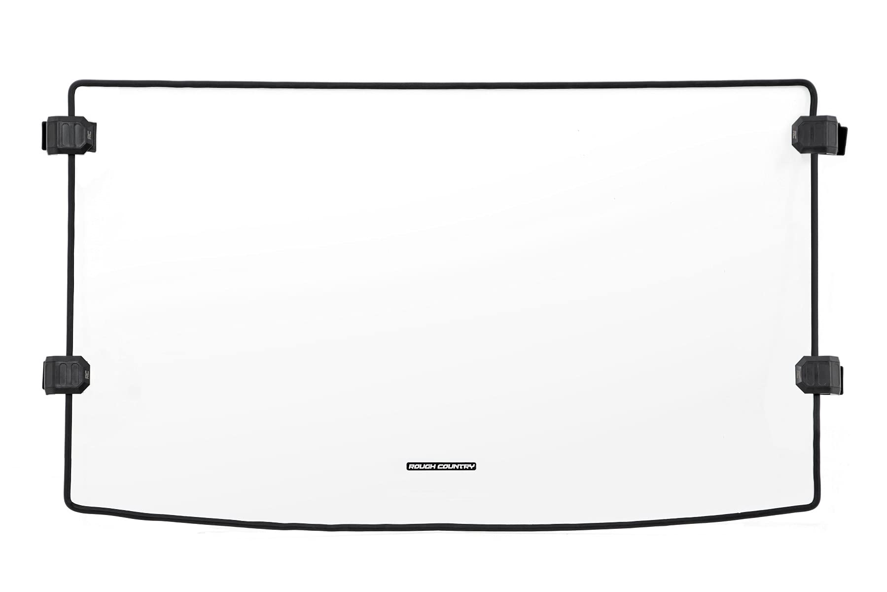 Full Windshield for Polaris Ranger 500/Ranger 800 Mid-Size (2010-2024) - Scratch Resistant Polycarbonate, Easy Install