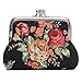 Sanxiner Cute Floral Buckle Coin Purses Vintage Pouch Kiss-lock Change Purse Wallets
