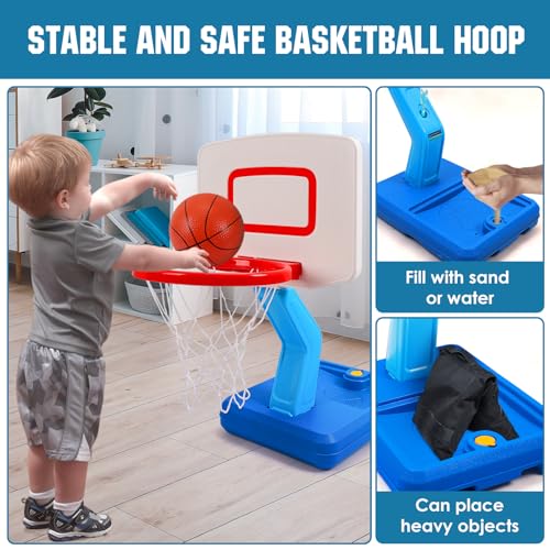 Super Joy 2028 Toddler Basketball Hoop Height Adjustable Kids Basketball Hoop thumb #3