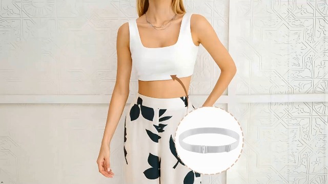 Amazon.com: 2PCS Adjustable No Show Belt for Women, Invisible