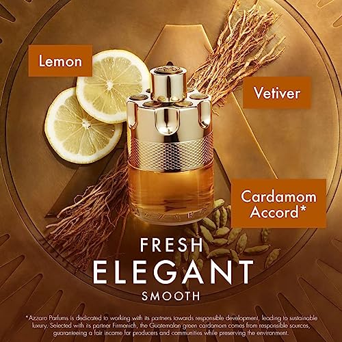 Azzaro LC387600 Wanted Eau De Toilette - Vibrant & Irresistible Mens Cologne - Woody, Citrus & Spicy Fragrance - Cardamom, Lemon, Vetiver - Everyday Wear - Luxury Perfumes thumb #1