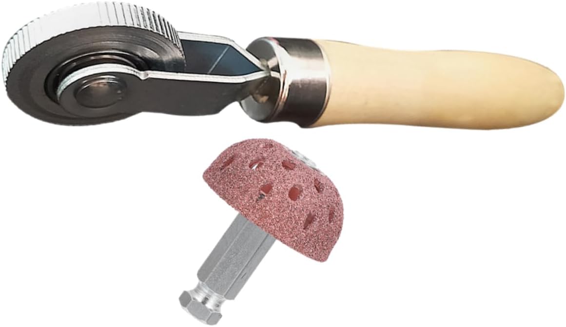 5sets Tire Repair Tool Rake and Rollers Tire Patch Repair Kit for All Vehicle Types for Puncture Fixing and Maintenance