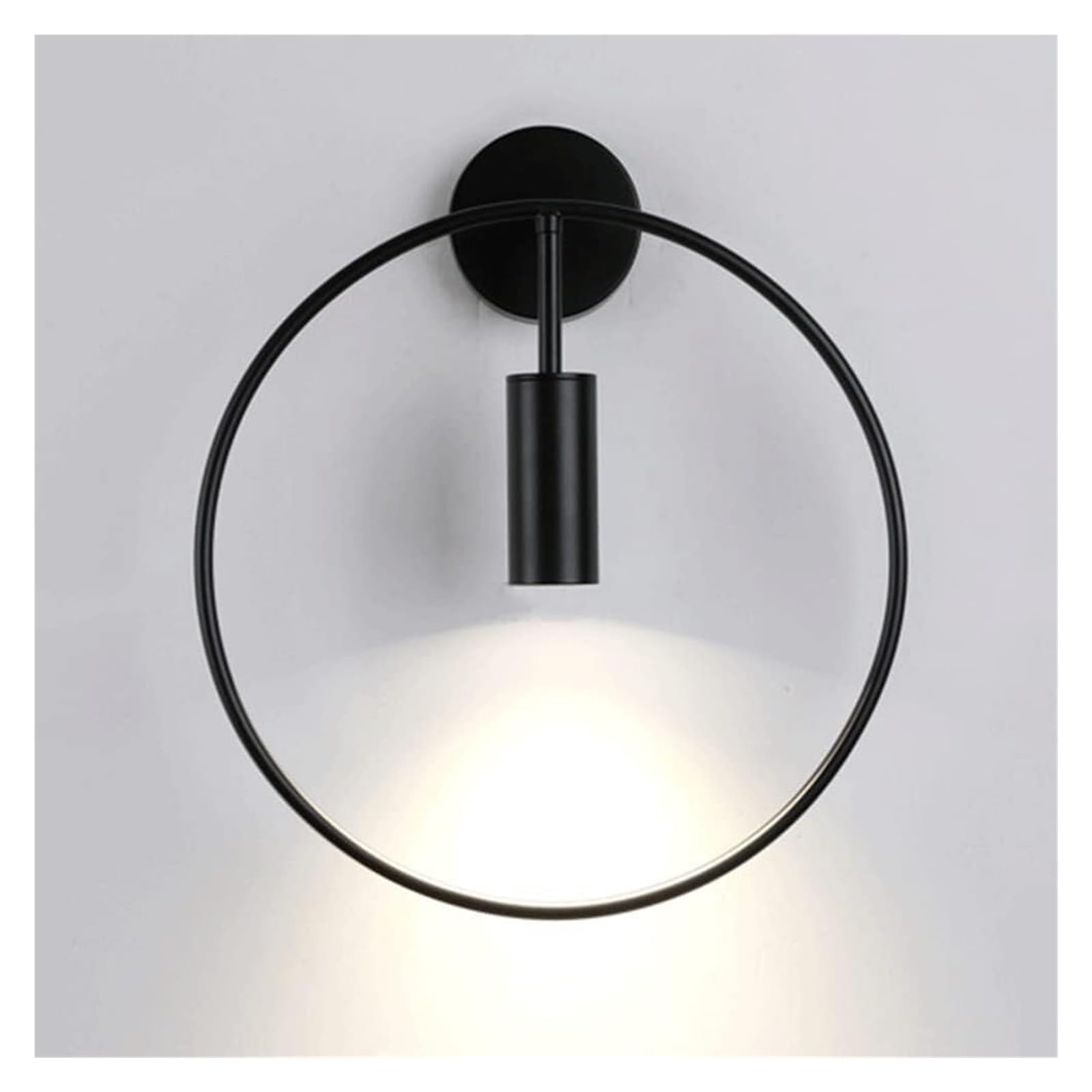 VDOQTLJT Wall Lamp Black Linear Metal Light E27 Modern Industrial Sconce Lamps sconces