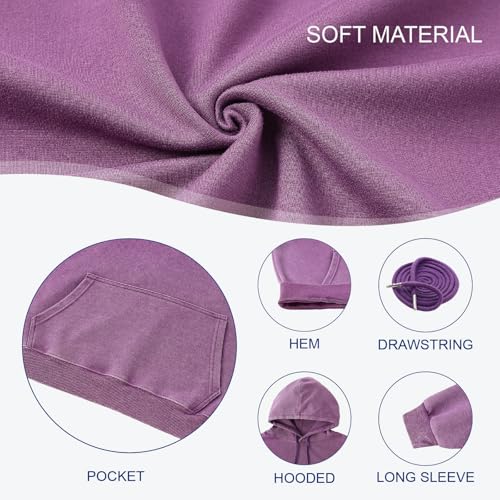 RONGTAI Unisex Oversized Acid Wash Hoodie Vintage Sweatshirt Couples Streetwear M-XXXL4