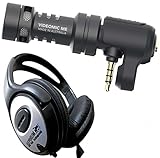 + Cuffie stereo Keepdrum Rode VideoMic ME - Microfono per smartphone + cuffie stereo Keepdrum