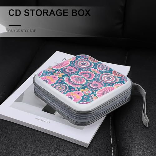 Portátil estuche para CD de plástico duro antichoque con diseño juvenil 6