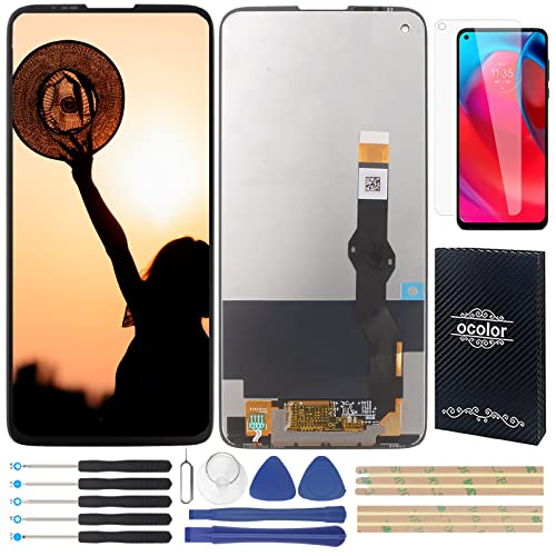 OCOLOR Screen Replacement for Motorola Moto G8 Stylus 2020 Moto G Stylus XT2043 XT2043-4 6.4" LCD Display Touch Screen Digitizer Assembly with Tools(Not for Moto G Stylus 2021)