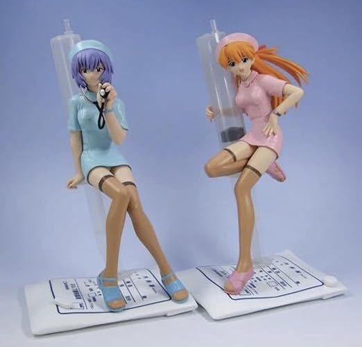 Amazon 新世紀エヴァンゲリオンエクストラナースフィギュア全２種セット レイ アスカ フィギュア ドール 通販