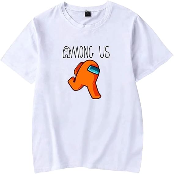 Amazon Among Us グッズ 半袖 人狼ゲーム Among Us メンズ レディース Tシャツ ゲーム アマングアス アメリカ マルチプレイヤー おしゃれ 大人 男女兼用 柔らかい イベント Tシャツ カットソー 通販