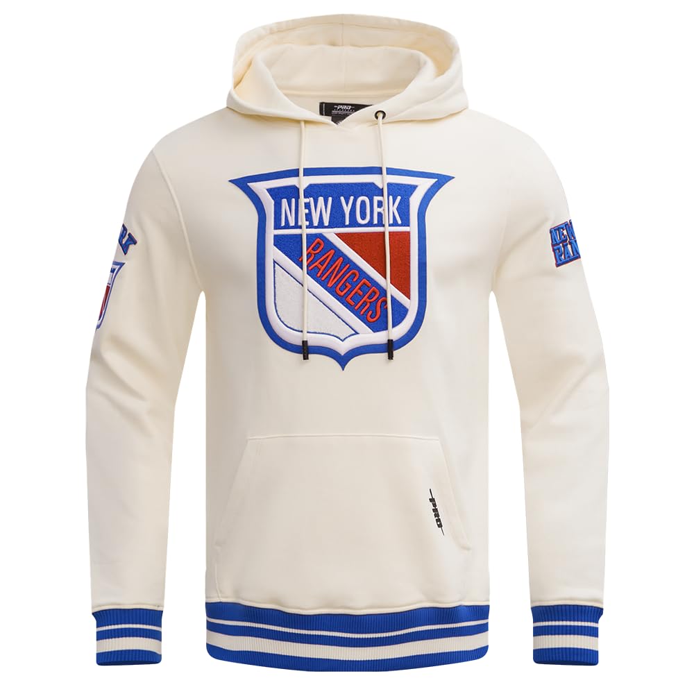 Pro Standard Mens NHL Retro Classics Brushed Back French Terry Pull Over Hoodie