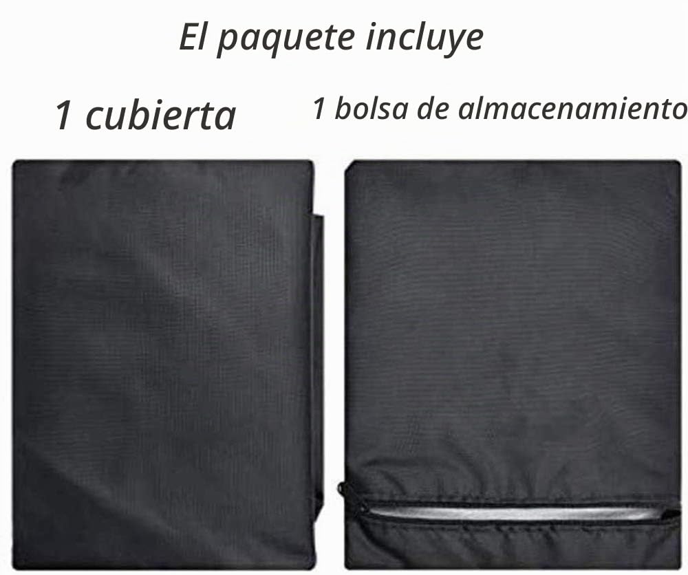 Funda Impermeable para Columpio de Jardín de 3 Plazas - Cubierta Protectora a Prueba de Invierno Anti-UV de Tela Oxford 210D para Balancin Jardin Exterior (190x126x170cm)