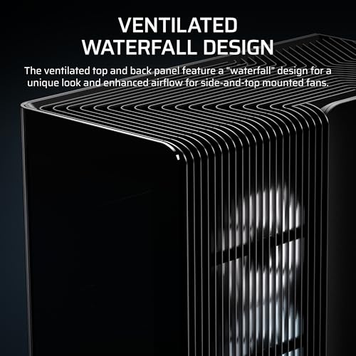 Image of CORSAIR Frame 4500X RS Reverse Fan ARGB Mid-Tower PC Case - 3X Pre-Installed Fans, Panoramic Glass, InfiniRail Mounting System, Modular Customization, Spacious Interior, GPU Anti-Sag - Black