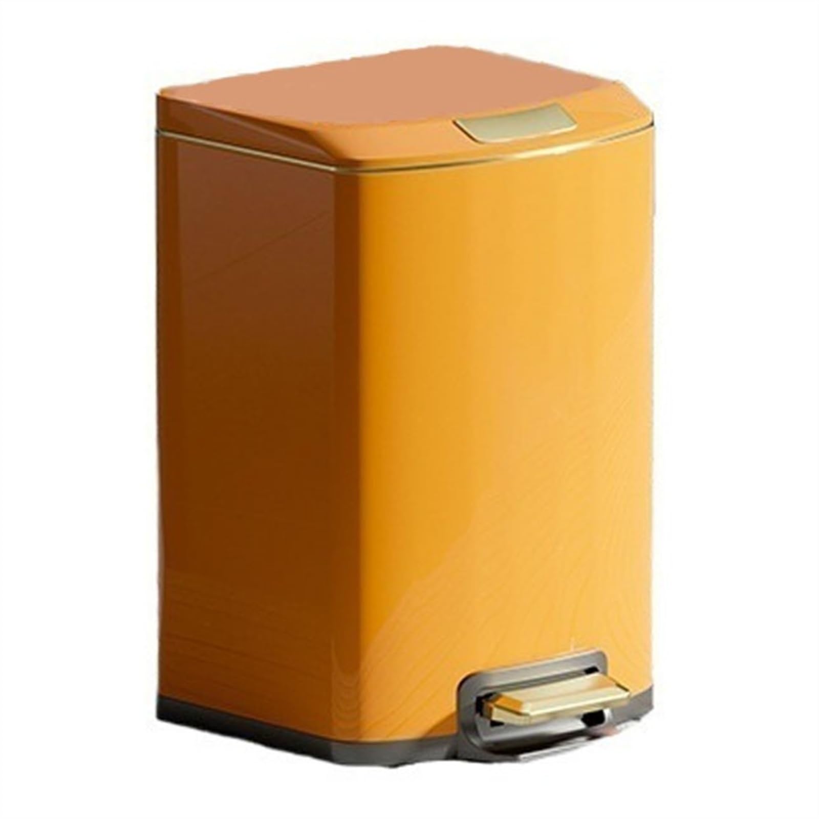 Kosz na śmieci Miękki Kosz Na Śmieci Do Biura W Kuchni Kosz na pedały ﻿Kosz na pedały kuchenne(Orange,13L)