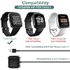Charger for Fitbit Versa 2, Replacement Charging Cable with 3.3ft USB Cord for Versa2 Smartwatch