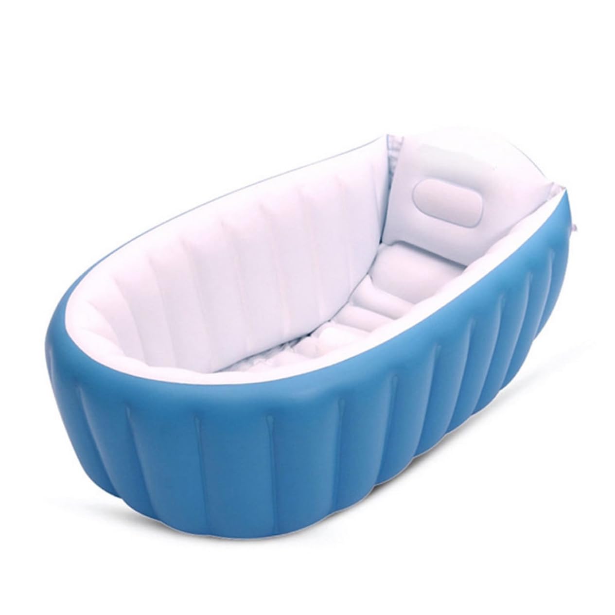 ibasenice Bañera Plegable Bañera Para Bebé Bañera Para Bebe Bañera Infantil Bañeras Para Bebés Bañera De Bebé Niño Inflable, medio, como se muestra