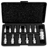 Juego de 13 piezas SAE estándar Hex Bit Socket 33501