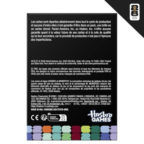 Cartes à collectionner Hasbro Monopoly FIFA Legends Booster Pack - vue 6