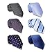 AVANTMEN 6 PCS Classic Men’s Neckties Woven Jacquard Neck Ties Set (S10)