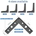 JOLIGAEA 4 Piezas 10cm Patas para Muebles, Capacidad de Carga Muy Alta,...