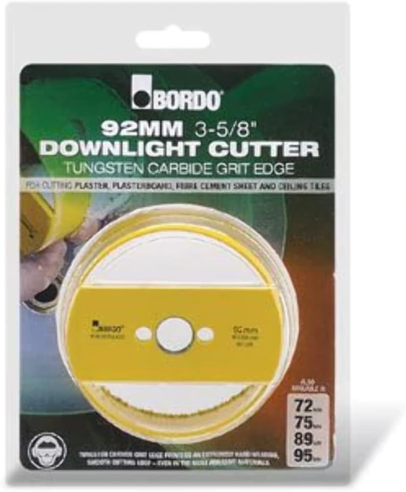 Bordo 75mm Grit-Edge Downlight Cutter 7095-75