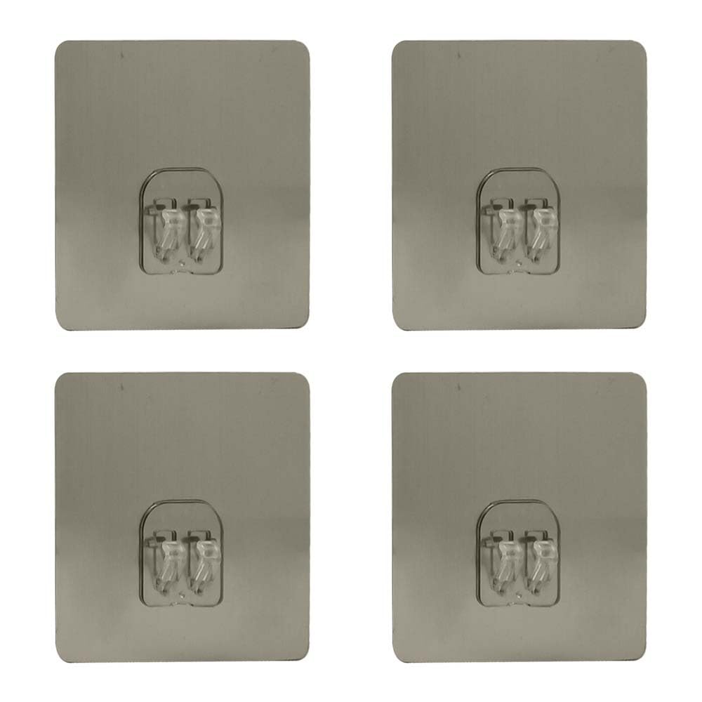 VOLO Magic Adhesive Sticker for Bathroom Self Corner Shelves Pack of 4 Pcs (Size- 6x6 cm) (B08WRDLD13) Amazon Price History, Amazon Price Tracker